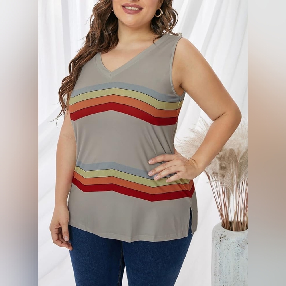 Womens Plus Size Tank Top